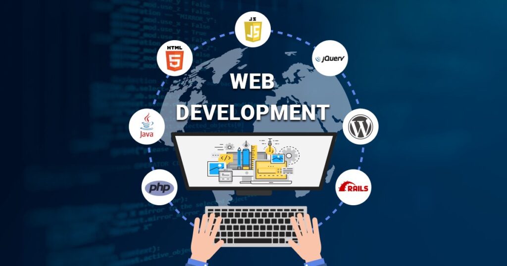 the Web development