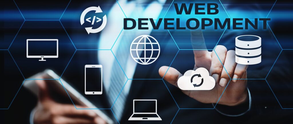 the Web development